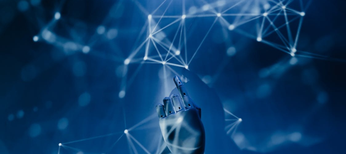 AI machine learning abstract